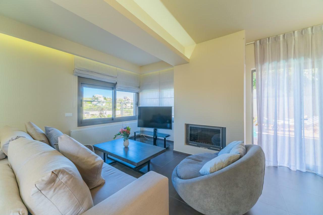 Villa Grande Crete Agia Pelagia Dış mekan fotoğraf